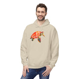 Surreal Red Sea Turtle Hoodie - Comfy Sweatshirt - 6 Colors