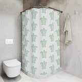 Fun Sea Turtle Shower Curtains - Coastal Bathroom Decor