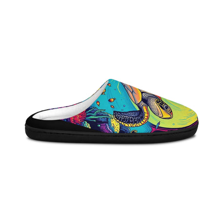 Mens Psychedelic SeaTurtle Slippers