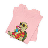 Relax Sea Turtle Cartoon Tee Unisex Jersey Short Sleeve Tee - 5 Colors