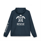 Sea Turtle Rescue Unisex Full-Zip Windbreaker Jacket - 3 colors