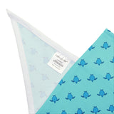 Stylish Blue Sea Turtle Pet Bandana for Dogs and Cats.