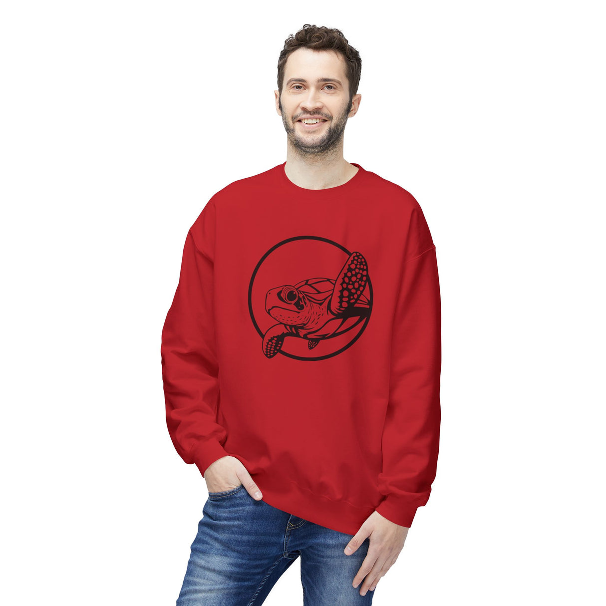 Waving Sea Turtle Sweatshirt - 8 colors