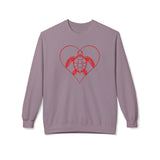 Red Heart Sea Turtle Sweatshirt - 6 colors