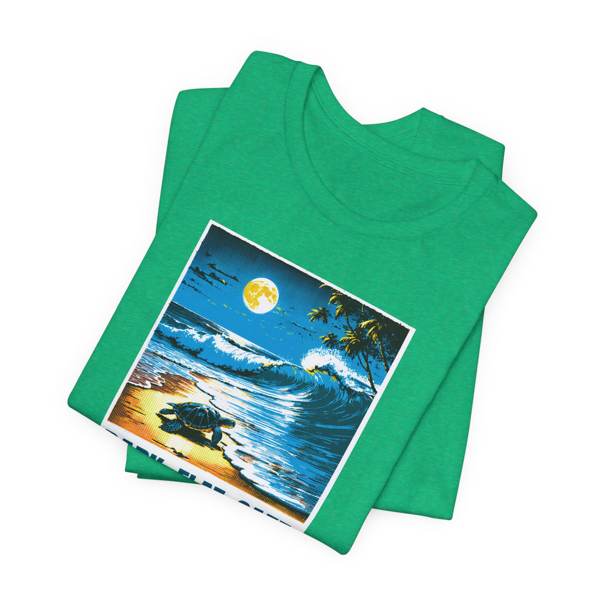 Dark Flat Safe Sea Turtle Tee - 5 Colors