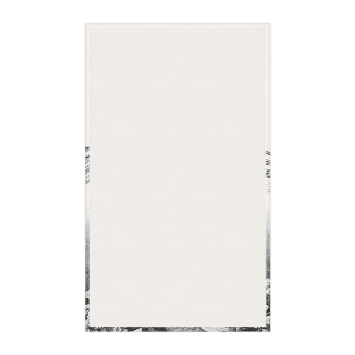 Brown Sea Turtle Tea Towel (cotton, poly)