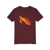 Red and Yellow Sea Turtle Youth Tee - 6 colors
