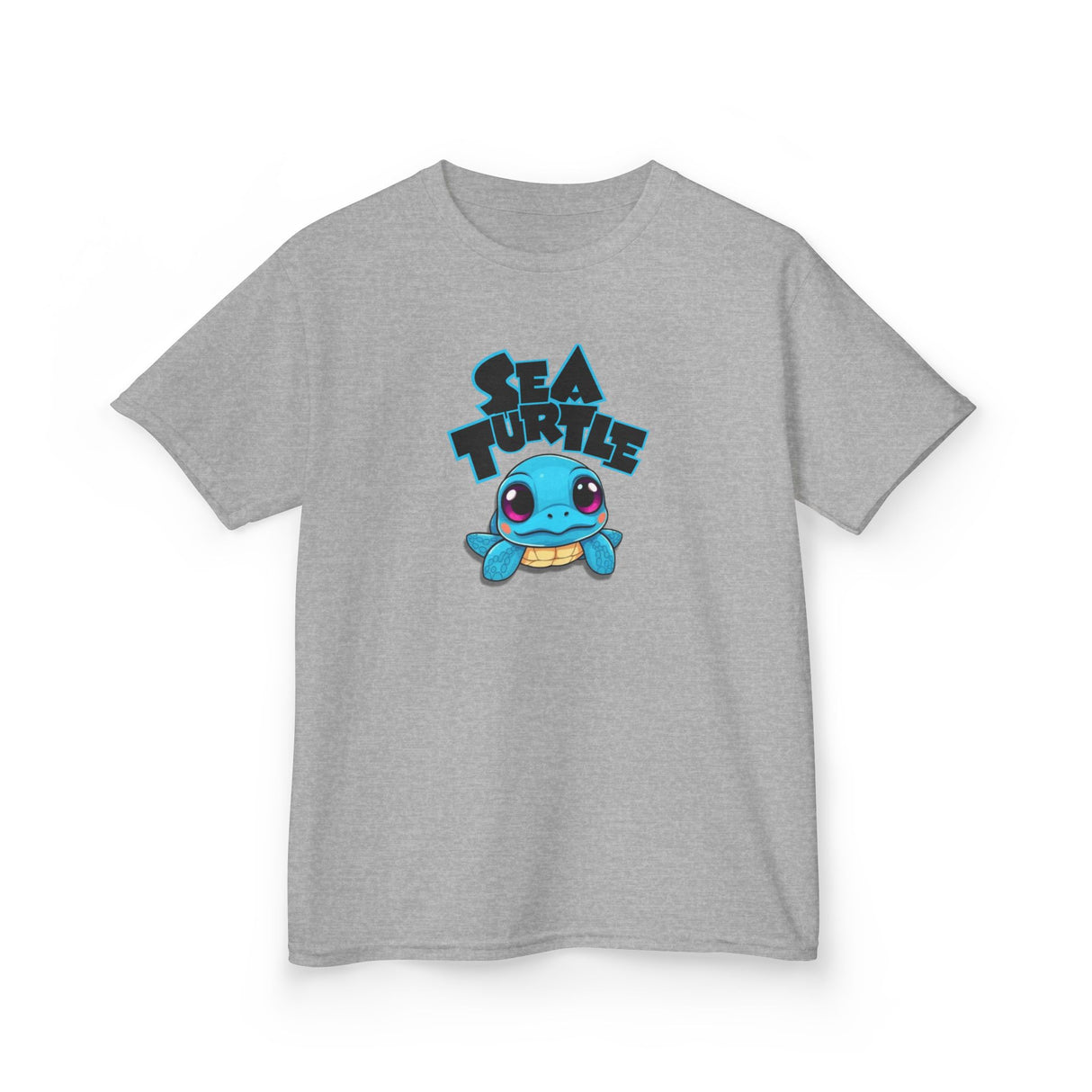 Kids Cute Baby Sea Turtle Blue Cartoon Tee - 7 colors