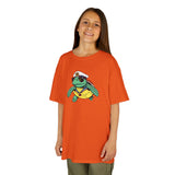 Kids Cute Baby Sea Turtle Sailor Cartoon Tee - 7 colors