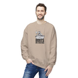 Boats Are Cheating Comic Sea Turtle Sweatshirt - 6 colors