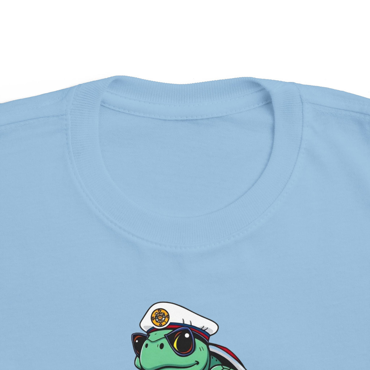 Toddler Cartoon Sailor Sea Turtle Tee - 10 colors