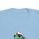 Toddler Cartoon Sailor Sea Turtle Tee - 10 colors