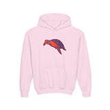 Youth Purple and Orange Sea Turtle Hoodie - 4 Colors