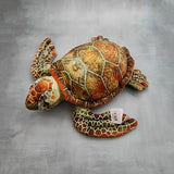 Adorable Sea Turtle Plush (1 stuffed animal approx. 14 inches long) Highly Detailed Stuffed Sea Turtle ideal gift for kids and adults!