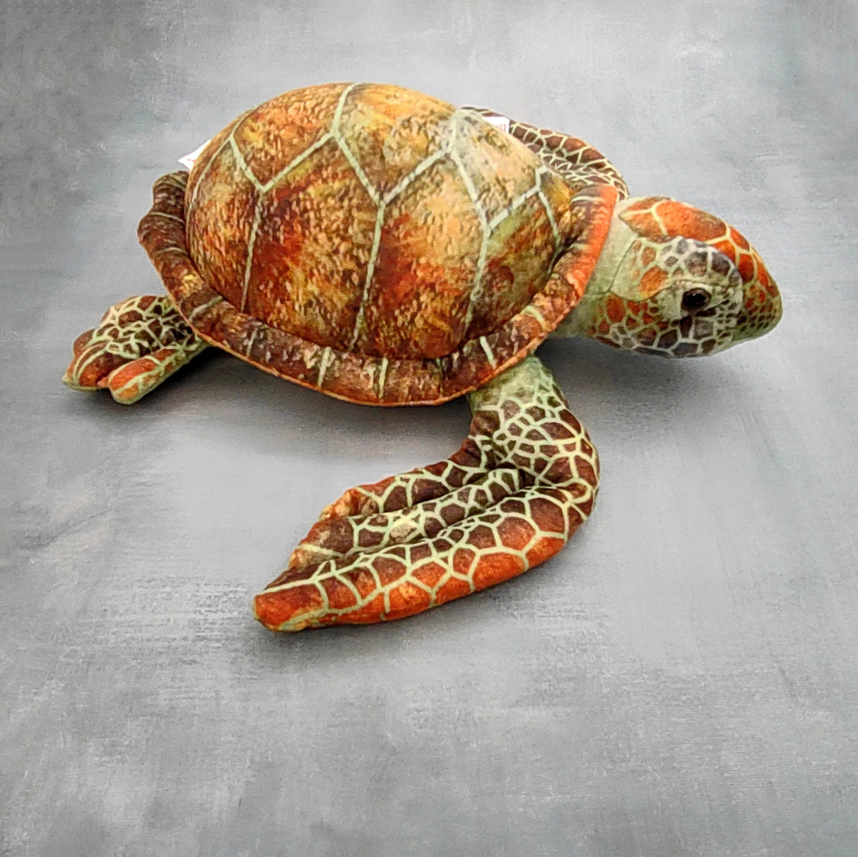 Adorable Sea Turtle Plush (1 stuffed animal approx. 14 inches long) Highly Detailed Stuffed Sea Turtle ideal gift for kids and adults!