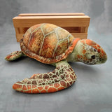 Adorable Sea Turtle Plush (1 stuffed animal approx. 14 inches long) Highly Detailed Stuffed Sea Turtle ideal gift for kids and adults!