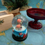 Brown Sea Turtle Seasonal Holiday Water Globe (1 globe approx. 4+ inches tall) Decorative Brown Sea Turtles Water Globe for coastal display!