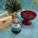 Brown Sea Turtle Seasonal Holiday Water Globe (1 globe approx. 4+ inches tall) Decorative Brown Sea Turtles Water Globe for coastal display!