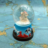 Brown Sea Turtle Seasonal Holiday Water Globe (1 globe approx. 4+ inches tall) Decorative Brown Sea Turtles Water Globe for coastal display!