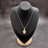 Green Sea Turtle Necklace Silver Rhinestone Pendant (approx. 16+ inches AROUND) Colorful Sea Turtle Jewelry a gift for ocean life lovers!