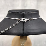 Aqua Rhinestone Sea Turtle Pendant Necklace (approx. 16+ inches AROUND) Teal Sea Turtle Jewelry a gift for ocean & sea turtle enthusiast!