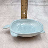 Sky Blue Sea Turtle Ceramic Dish (1 bowl approx. 5.25+ inches) Light Blue Sea Turtle Dish for trinkets jewelry & beach home decoration!