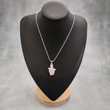 Purple Sea Turtle Necklace Silver Rhinestone Pendant (approx. 16+ inches AROUND) Plum Colored Sea Turtle Jewelry gift for ocean life lovers!